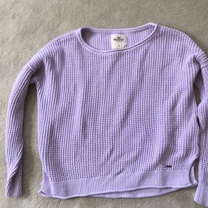Hollister sweater light purple